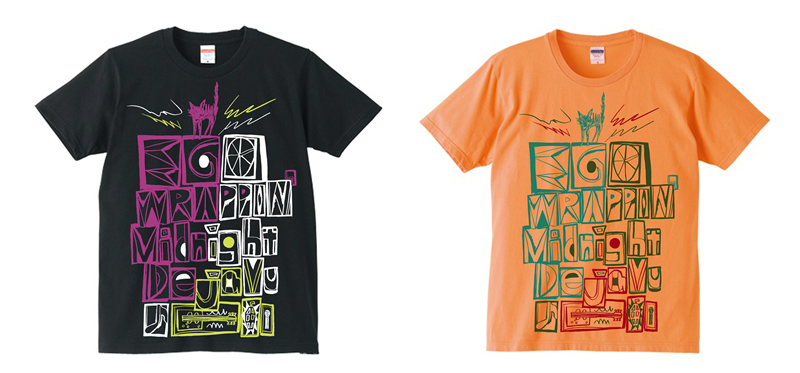 ニャオーで始まるミッドナイトデジャブーTシャツ