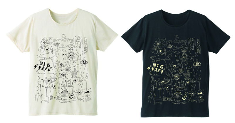 コラージュTシャツ