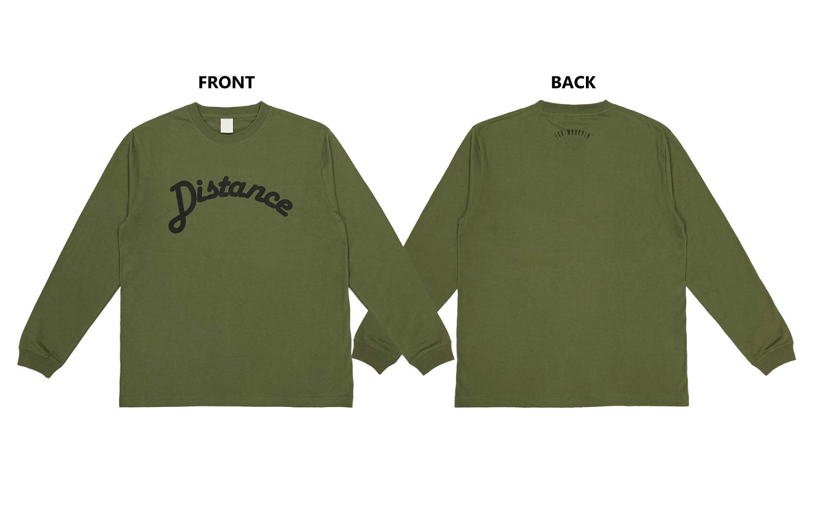 Distance  ロングスリーブTシャツ