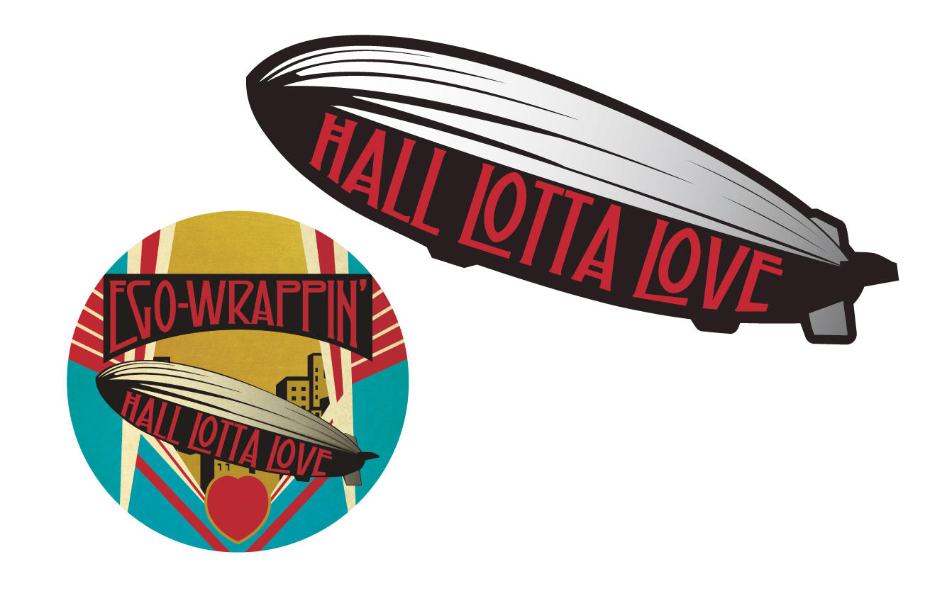 HALL LOTTA LOVE ステッカーセット